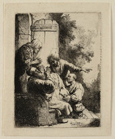 KG 03573
<br/>
Jacob verneemt Jozefs dood (B 38)
<br/>
<em>Rembrandt (1606-1669)</em>